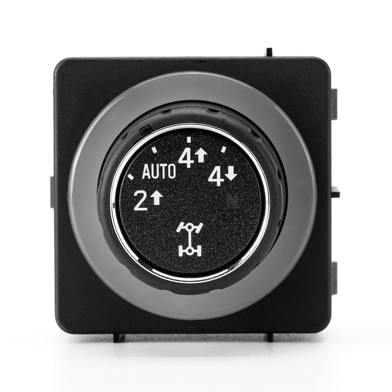 Lozzpore Auto 4x4 4WD Switch for 2014-2019 Chevy Silverado 1500, 2015-2020 Suburban Tahoe, 17-18 GMC Sierra 1500, 17-20 Yukon XL, 4 Wheel Drive Transfer Case Selector Switch Button 22752189 23228433 84254255 - Image 2